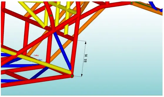 MOORE-RACE-CHASSIS-FABRICATION-Foxbody-25-3-Cage-Kit-with-Backhalf-FIG-10