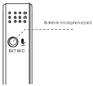 FIG 8 Use an external lavalier microphone or audio source