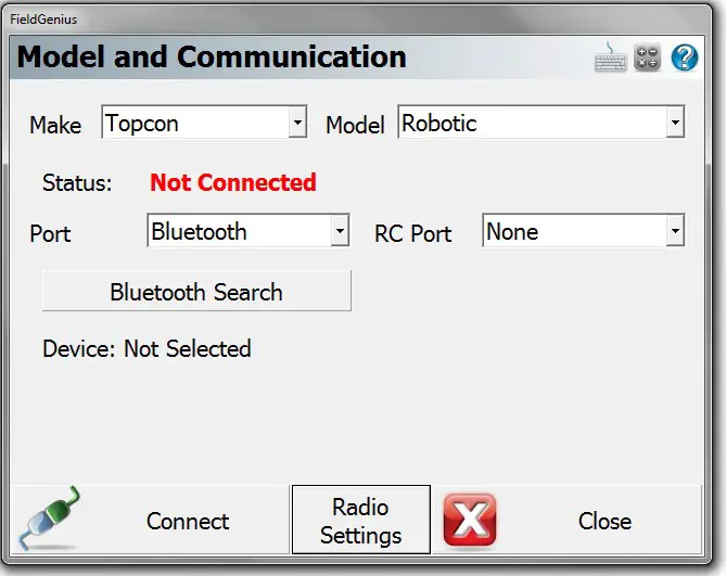 Topcon QS and FC 2500 Robotic