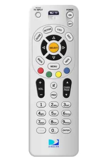 Directv Urc 2580 Universal Remote Control User Guide