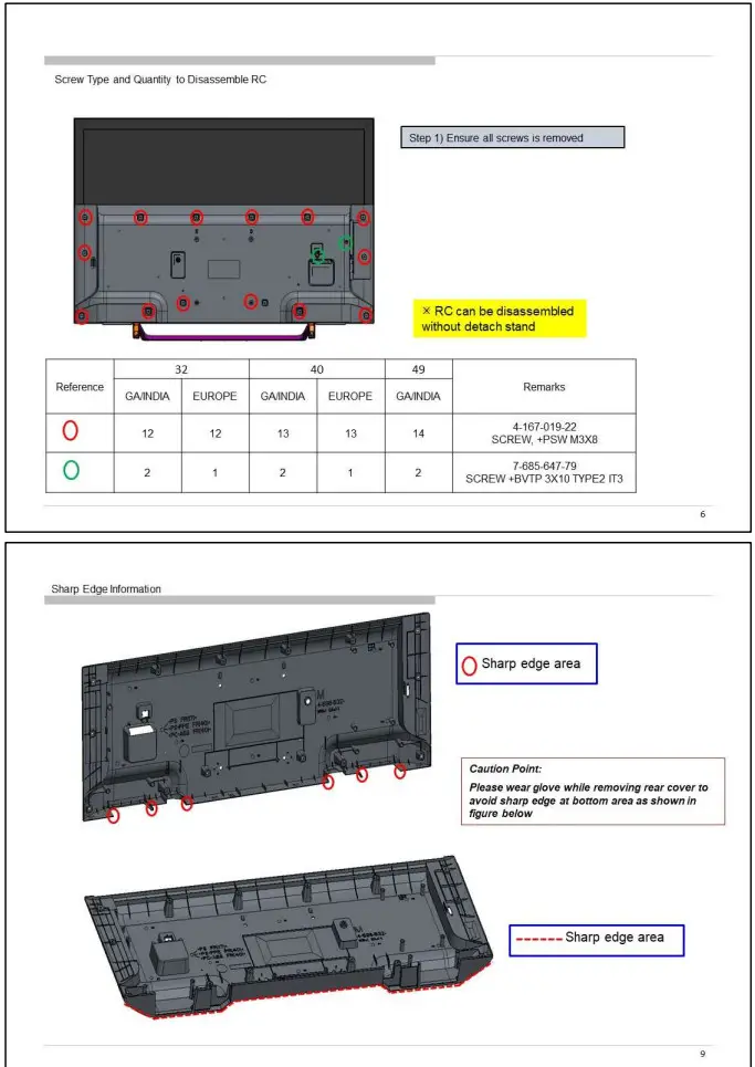 SONY KDL-32W6100 HD Smart LED TV -12