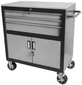 Kmart 43057061 Heavy Duty Tool Trolley with Benchtop - pic 1