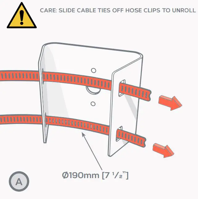 ONCAM C-Series Outdoor Pole Mount Bracker Accessory User Guide - Installation 1
