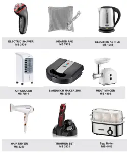 mesko MS 7928 7000 BTU Air Conditioner -2