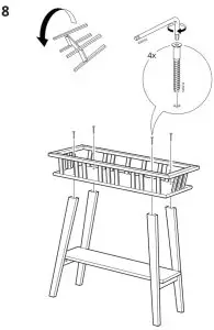 IKEA LANTLIV Plant Stand - fig7