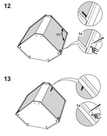 IKEA 602,056.59 METOD Corner wall Cabinet Frame fig12