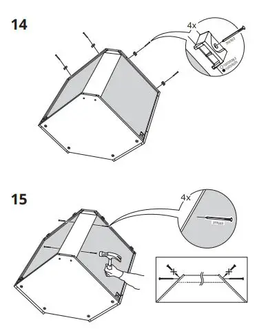 IKEA 602,056.59 METOD Corner wall Cabinet Frame fig13