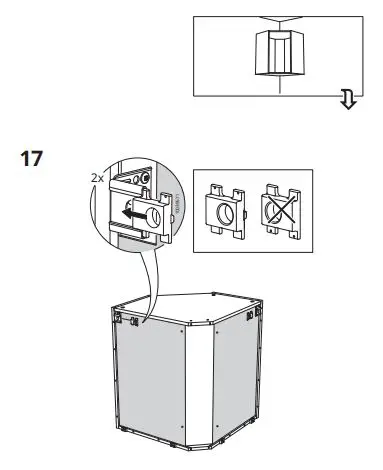IKEA 602,056.59 METOD Corner wall Cabinet Frame fig19