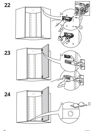 IKEA 602,056.59 METOD Corner wall Cabinet Frame fig25