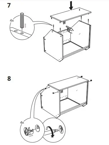 IKEA 602,056.59 METOD Corner wall Cabinet Frame fig8