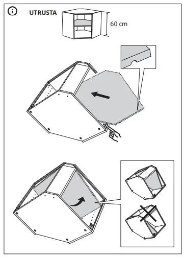 IKEA 602,056.59 METOD Corner wall Cabinet Frame fig9