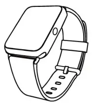 vimbod VIM2011 Intelligent Fitness Mirror - smart watch