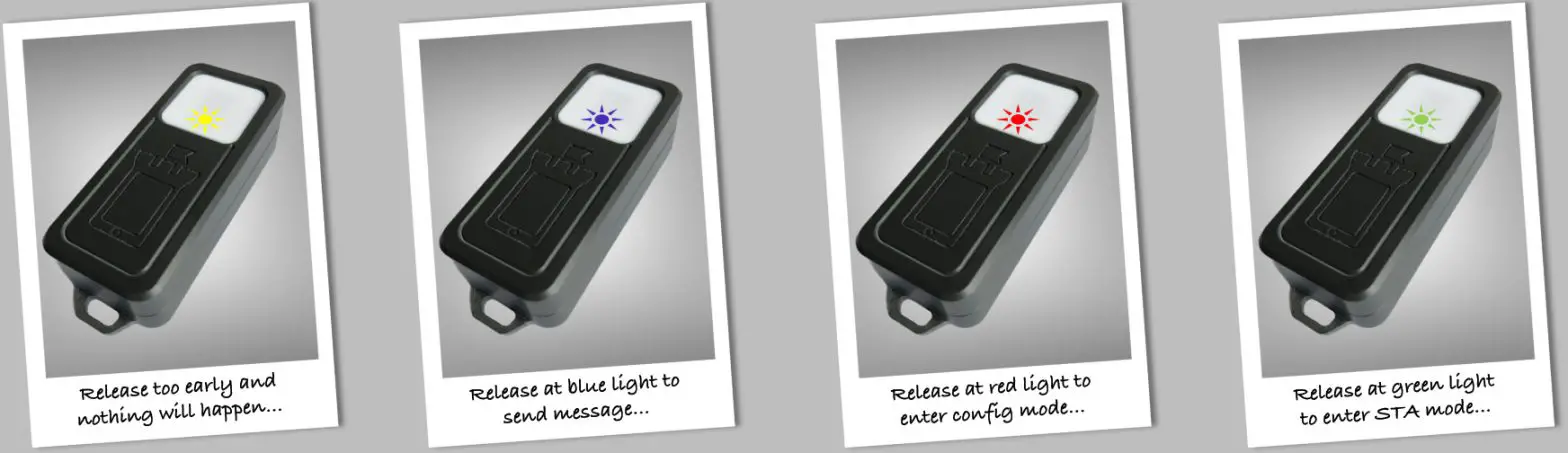 Bunker360 teXXmo IoT Button - Wait Release