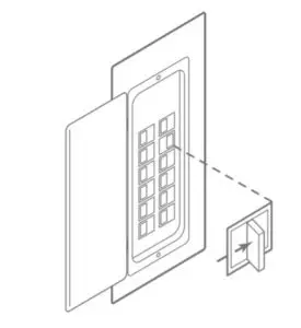 ALARM COM ADC T2000 Smart Thermostat Alarm Grid - figure 4