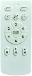 Zhongshan Kangjia Electric Appliance 800911 Variable Frequency Fan Lamp Remote Control
