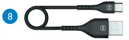 MIXX SBMI-MB-MB-145 StreamBuds Mini Charge True Wireless Earbuds Fig2