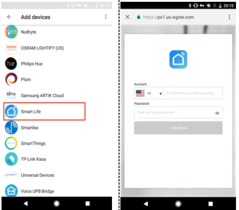 Connect the Dimmer Switch to Google Home 3