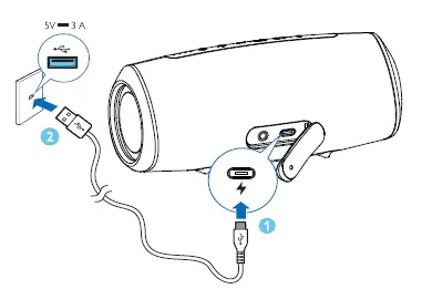 PHILIPS TAS7505 Wireless Speaker FIG 2