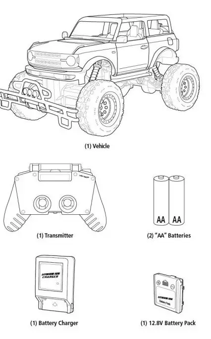 New Bright Industrial 3705HNRR2 Toy Transmitter Instruction Manual