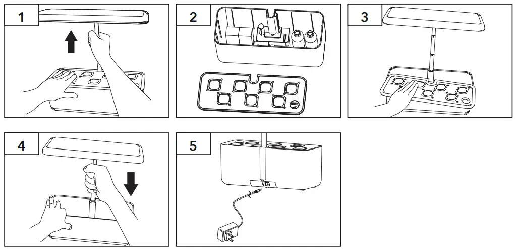 PROZIS HABITAT Self Lighting Plant Grower - fig3