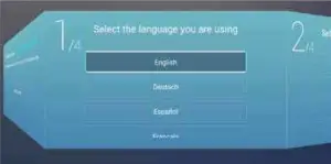 Select language