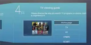 TV viewing guide