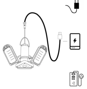 AGPTEK SY-ZY 2101002 Solar Motion Sensor Garage Light-fig7