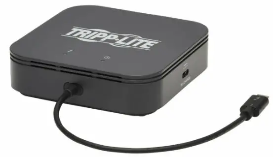 TRIPP LITE MTB3-DOCK-04 Thunderbolt 3 Dual-Monitor Docking Station with 8K DisplayPort