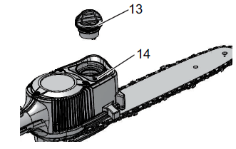 greenworks pro 60PS10T Pole Saw fig4