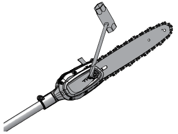greenworks pro 60PS10T Pole Saw fig7