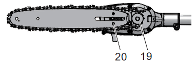 greenworks pro 60PS10T Pole Saw fig8