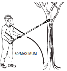 greenworks pro 60PS10T Pole Saw fig9