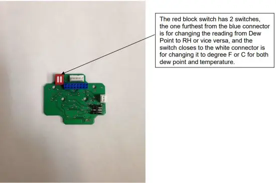 OMEGA HX200 Dew Point RH Transmitter - Fahrenheit or Celsius