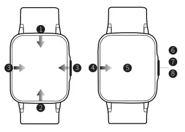 AUKEY LS02 Smartwatch - Operating the Watch