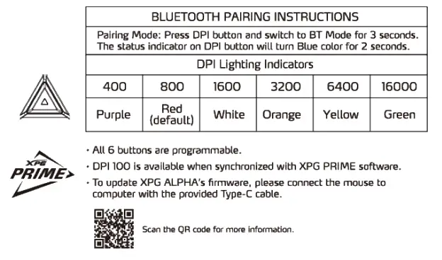 BLUETOOTH PAIRING INSTRUCTIONS