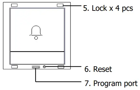 CG100HHB Doorbell Switch