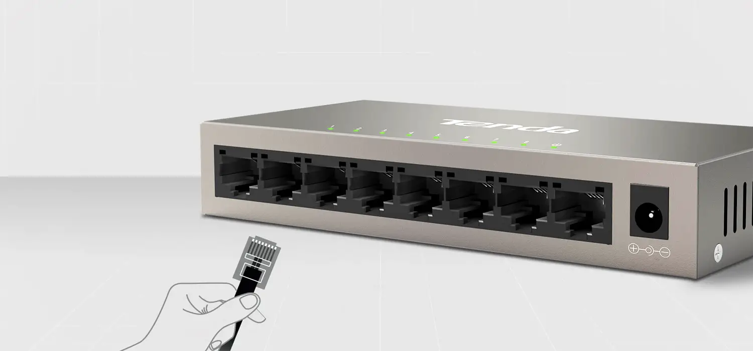 Tenda 8-port Gigabit Ethernet Switch Installation Guide