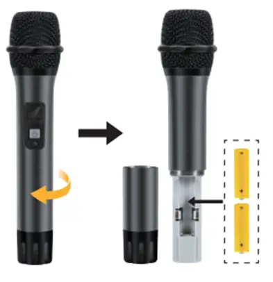 TONOR-Wireless-Microphone-Metal-Dual-Professional-UHF-Cordless-Dynamic-Mic-Handheld-Microphone-3