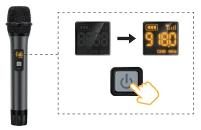 TONOR-Wireless-Microphone-Metal-Dual-Professional-UHF-Cordless-Dynamic-Mic-Handheld-Microphone-4