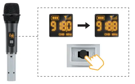 TONOR-Wireless-Microphone-Metal-Dual-Professional-UHF-Cordless-Dynamic-Mic-Handheld-Microphone-5