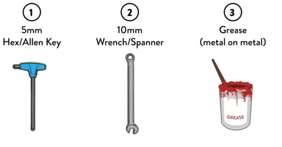 LARRY VS HARRY WLH5917H Damper Kit - fig1