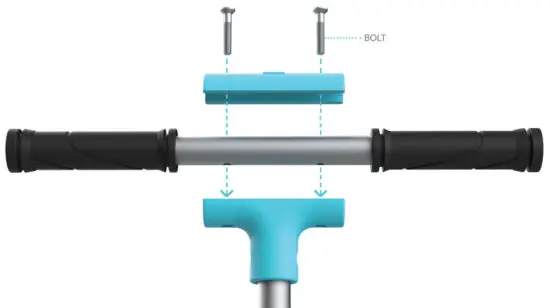 JETSON Hex Big Wheel Kick Scooter - Assembly