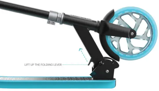 JETSON Hex Big Wheel Kick Scooter - Folding the Hex 2