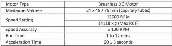 NEUATION -TECHNOLOGIES -iFuge- HCT- NXT- Centrifuge -10