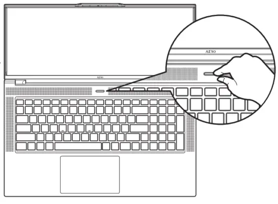 GIGABYTE AERO 17 Notebook - Power