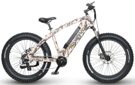 QUIETKAT 18QKM750CCHM-BLK 2018 Ambush 750 Fat Tire Electric Bike