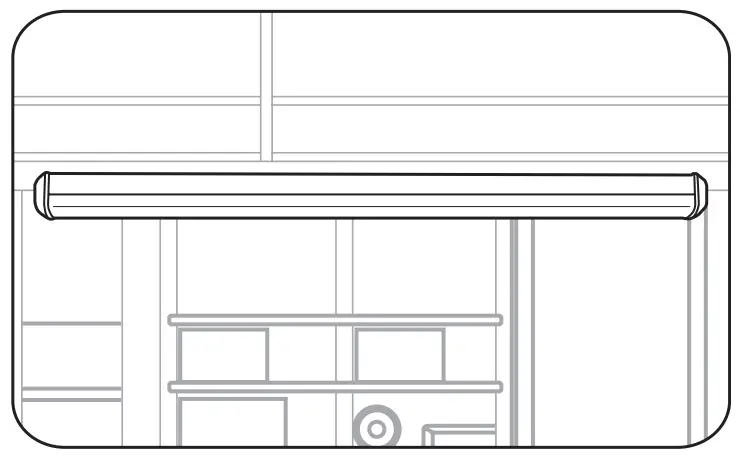 KODA LM030015 46 Inch LED Linkable Shop Light Slim Design with Motion Sensor and Remote Control - CEILING FLUSH