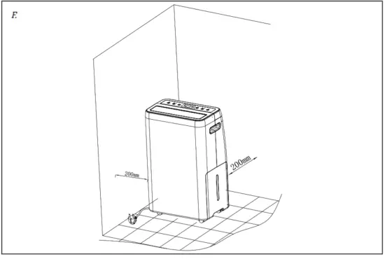 Woods MRD20 Powerful All Around Dehumidifier - fig 5