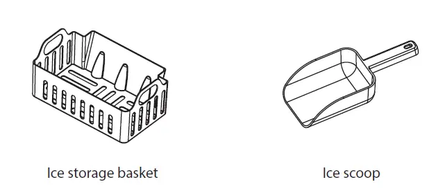 VIVOHOME X002YGR6R9 Upgrade Automatic Ice Cube Maker Machine with Visible Window FIG 1