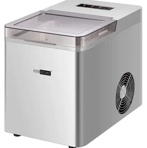 VIVOHOME X002YGR6R9 Upgrade Automatic Ice Cube Maker Machine with Visible Window PRODUCT